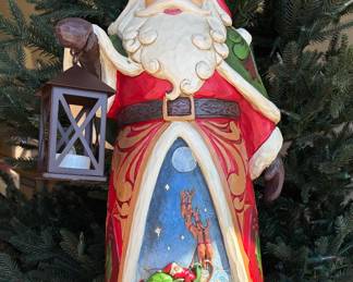 Jim Shore Santa, Heartwood Creek Collection. 