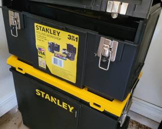 Stanley toolbox w/tools