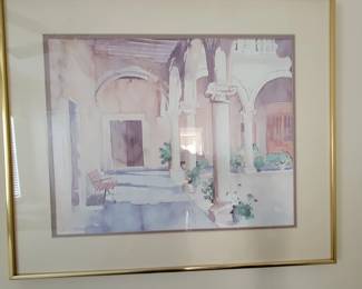 Watercolor print