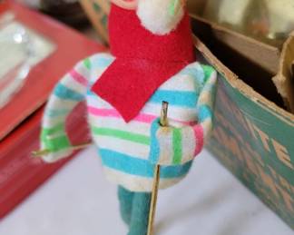 1950's skiing Elf on Shelf