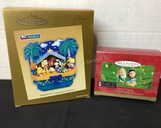 Hallmark Peanuts ornaments