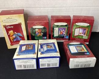 Hallmark Pooh Disney ornaments