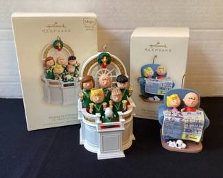 Hallmark Peanuts ornaments