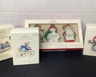 Hallmark ornaments