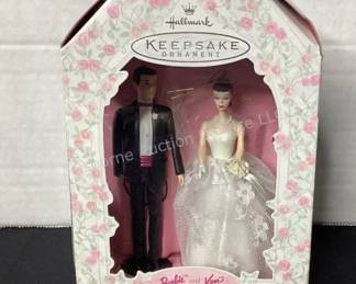 Hallmark Wedding Day Barbie & Ken ornaments