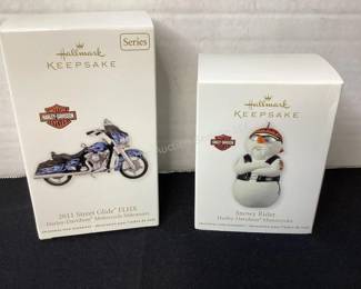 Hallmark Harley-Davidson ornaments