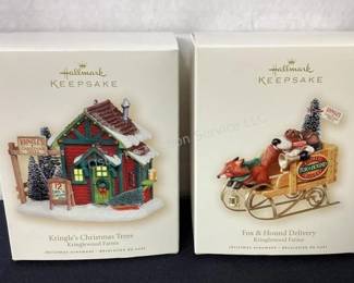 Hallmark Kringlewood Farms ornaments
