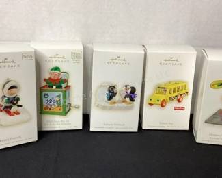 Hallmark ornaments