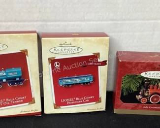 Hallmark Lionel ornaments