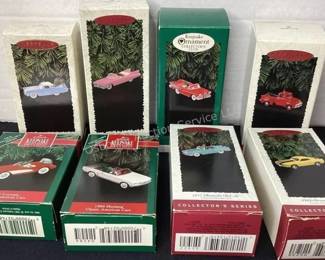 Hallmark car ornaments