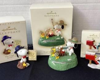 Hallmark Snoopy Peanuts ornaments