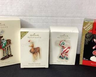 Hallmark deer ornaments