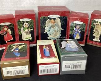 Hallmark angel ornaments