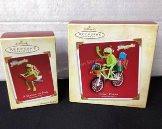 Hallmark Muppets Kermit ornaments