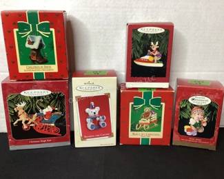 Vintage Hallmark ornaments