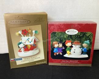 Hallmark Peanuts ornaments