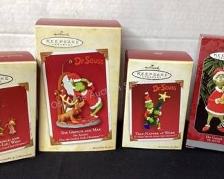 Hallmark Grinch ornaments