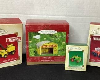 Hallmark Tonka ornaments & more