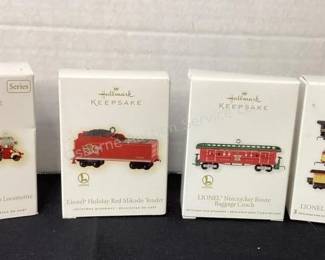 Hallmark Lionel ornaments