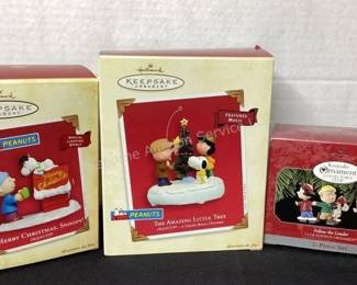 Hallmark Peanuts ornaments
