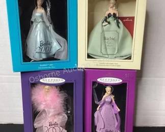 Hallmark Barbie ornaments