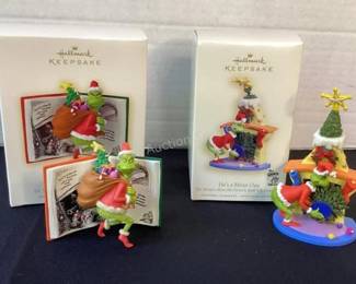 Hallmark Grinch ornaments
