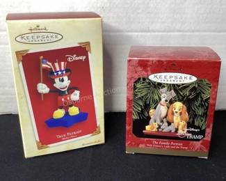 Hallmark Disney ornaments
