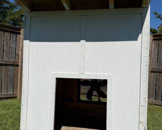 Large Dog House with Fan