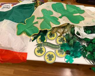 St. Patrick’s Day/Ireland Decorations and Lights