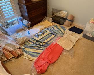 Curtains, Tablecloths, Sheets, Electric Blanket