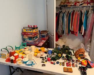 John Deer, Matchbox, Cabbage Patch, and more toys!