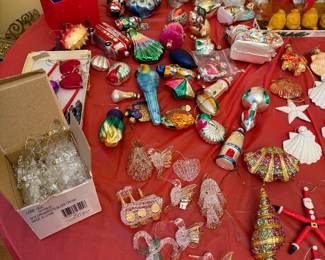 Old World Christmas & Blown Glass Ornaments