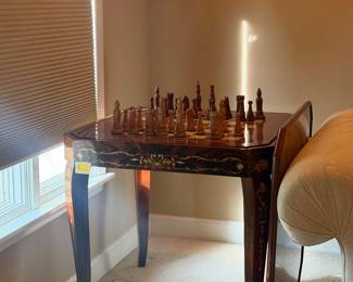 Vintage gaming table with multiple gaming layers
