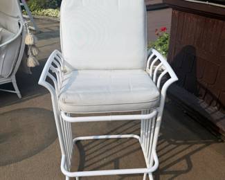 Outdoor bar chair