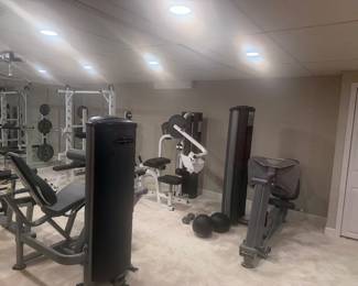 Overview of work out equipment