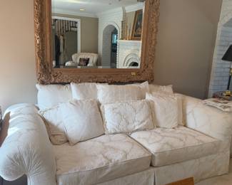 Custom upholstered couch-Klingman’s