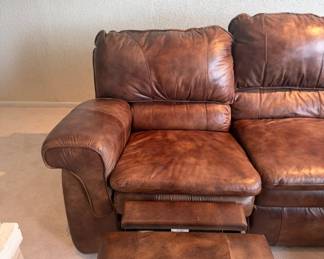 Recliner on La-Z-Boy sectional