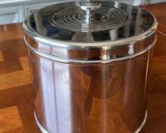 Chrome ice bucket