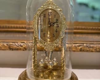 small anniversary clock with dome