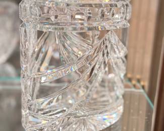 Crystal covered dish