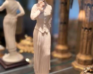 Porcelain lady figurine