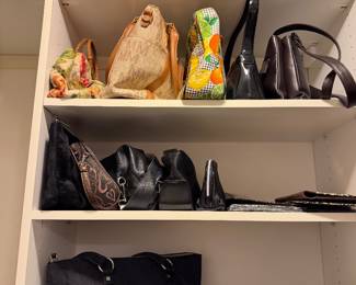 nice selection of women's handbags