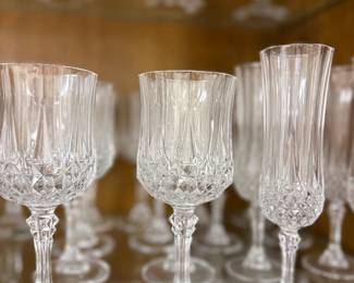 Stemmed Crystal glasses
