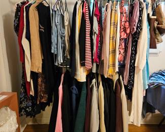 Clothing Rack not for sale (Property of Seasons)