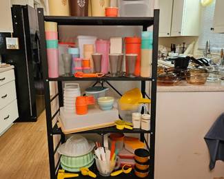 Metal Folding Shelf not for sale (Property of Seasons)