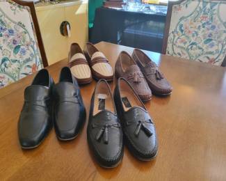 Men's size 81/2 Christian Door, Zelli, Ferragamo & Florsheim and others