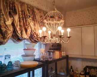 Hot Air Balloon Chandelier