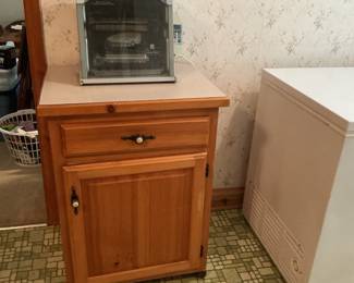 Movable cabinet, etc.