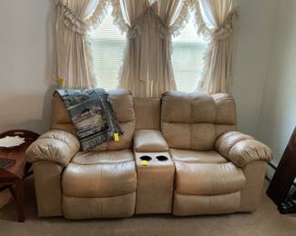 Sofa with console