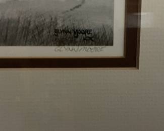 Framed Glenn Moore